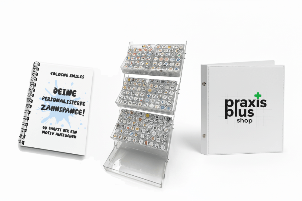 PraxisPlus Shop – Praxisbilder, Sticker-System für KFO und Giveaways für kinderfreundliche Zahnarzt- und Kieferorthopädie-Praxen